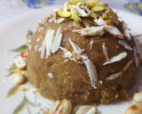 A picture of step 6 of Besan ka halwa.