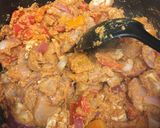 A picture of step 6 of 20min chicken, chickpea & spinach curry - no jars in sight!.