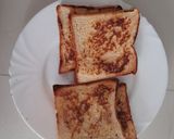A picture of step 6 of Pan toasted Bread.