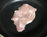 松阪豬炒水蓮的食譜步驟2照片
