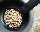 A picture of step 1 of Soya Chaap.