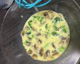 Foto del paso 3 de la receta: Tortilla de champiñones y brócoli