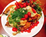 Hình bước làm 1 của món Gà nướng phomai mật ong
