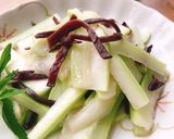 Hình bước làm 3 của món Bầu xào mộc nhĩ