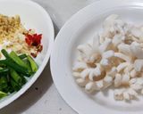 彩椒炒花枝的食譜步驟1照片