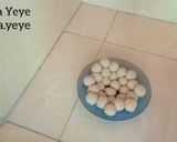 Foto langkah ke 5 dari resep Kue ketawa / onde onde ketawa.