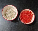 A picture of step 2 of Okra (Bhendi) Tomato Subji.