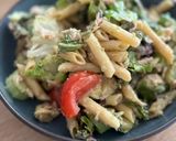Foto del paso 5 de la receta: Ensalada de pasta con vinagreta de crema de cacahuete