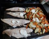 Foto del paso 1 de la receta: Merluza al horno con verduras