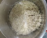 A picture of step 1 of Falafal sandwich.
