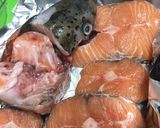 A picture of step 2 of Salmon with Orange juice.