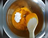 Foto langkah ke 4 dari resep Talam Keto / Keto Talam labu kuning.