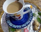 A picture of step 5 of Tulsi adrak kali mirch ki chai.