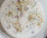 A picture of step 3 of Peanuts masala raita.
