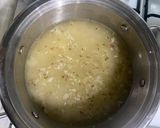 A picture of step 4 of Khichdi ❦.