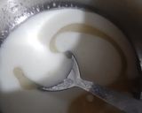 A picture of step 2 of Tricolor cake.
