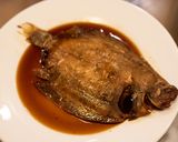 A picture of step 4 of Japanese style boiled plaice.