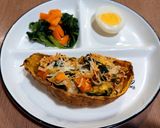 Foto langkah ke 5 dari resep Stuffed Sweet Potato - delicious diet breakfast.