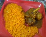 A picture of step 6 of Pulao chicken kasha curry.