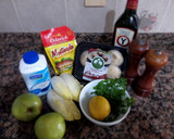 Foto del paso 1 de la receta: Endivias a la plancha, con salsa de yogur y manzanas. De guarnición champiñones a la "provenzal"🍏