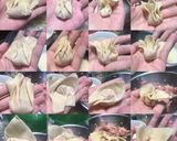 Hình bước làm 2 của món Hoành thánh chiên giòn
