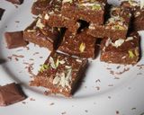 रवा चॉकलेट बर्फी (rava chocolate barfi recipe in marathi) रेसिपी स्टेप 4 फोटो 