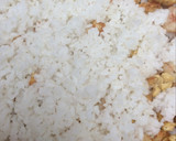 Foto del paso 2 de la receta: Tortilla de arroz con pollo y gambas
