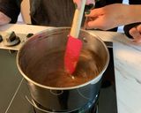 A picture of step 9 of No bake chocolate oat cookies.