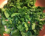 Foto del paso 2 de la receta Revuelto jugoso de espinacas y eneldo con truco 🌱👌