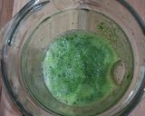 Foto langkah ke 2 dari resep Es Lumut Susu Daun Kelor.