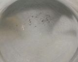A picture of step 6 of Amaranth or Rajgira Halwa.