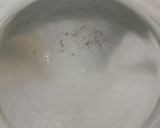 A picture of step 6 of Amaranth or Rajgira Halwa.