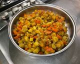 Une image de l'étape 16 de Panais, carottes et navets au curry et bouillon de poularde.