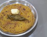 A picture of step 7 of Gluten free Jowar Vegetable Paratha.