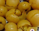 A picture of step 1 of Amla Murabba.
