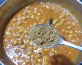 A picture of step 8 of Chole Bhature.