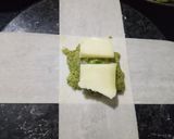 A picture of step 4 of Peas & cheese packet.