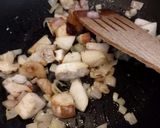 A picture of step 1 of Lasagne with porcini mushrooms.
