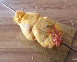Une image de l'étape 3 de Poulet rôti à la rôtissoire avec plat au four.