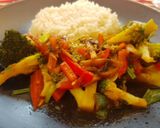 Foto del paso 10 de la receta: Verduras salteadas con shoyu y kion