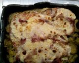 Foto del passaggio 9 della ricetta Timballo di carciofi con prosciutto e mozzarella al forno