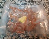 Foto del paso 2 de la receta Cremoso de aguacate con gambas a baja temperatura