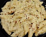 A picture of step 6 of White Sauce Pasta With A Twist.
