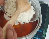 A picture of step 3 of Zarda Pulao Recipe Basant panchami Special Kesariya bhat.