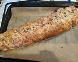Póréhagymás darált hús leveles tésztában recept fázis 6 fotója