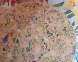 A picture of step 2 of Starch masa.