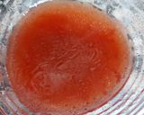 Foto del paso 2 de la receta: Flan di Parmigiano en ensalada con vinagreta de frutos rojos