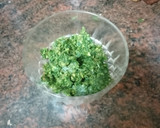 Foto del paso 5 de la receta: Palomitas de cerdo adobado en salsa de almendras y papas fritas