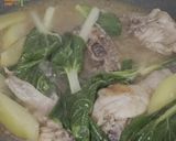 A picture of step 8 of Chicken Tinola with a Twist.