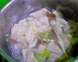 Hình bước làm 4 của món Bánh canh chay sườn chay gà,đậu hủ và nấm bào ngư